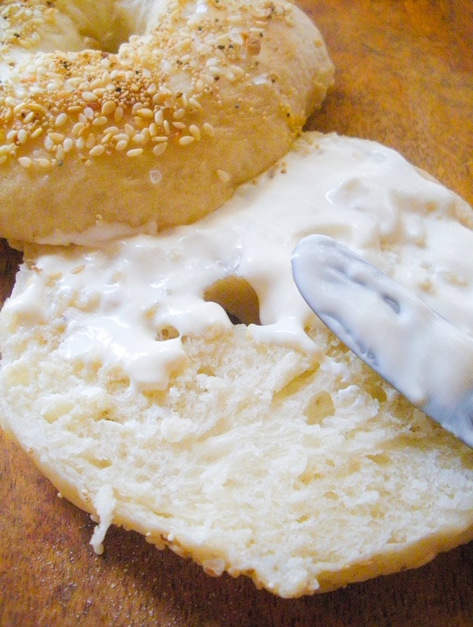 Everything Bagels: New York City Style | Becky Keeps House - This recipe uses easy-to-find ingredients for the best copy of genuine, New York City Everything Bagels. Authentic taste with a much shorter wait time!