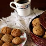 Soft Ginger Cookies with Brown Butter | Becky Keeps House - These soft ginger cookies with brown butter are what happens when masala chai meets a brown butter chocolate chip cookie. You've got to try this!