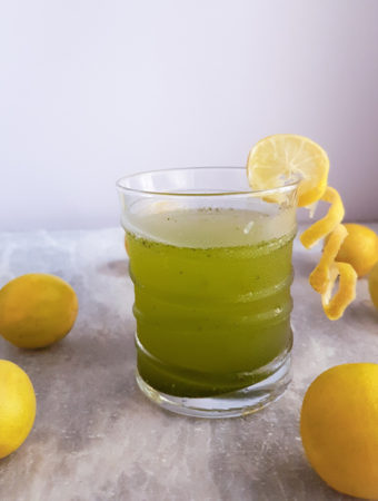 Yum Restaurant Mint Lemonade | Becky Keeps House - If you loved the mint lemonade at Yum Restaurant, here's the copycat recipe to recreate that lemony minty goodness in your own kitchen!